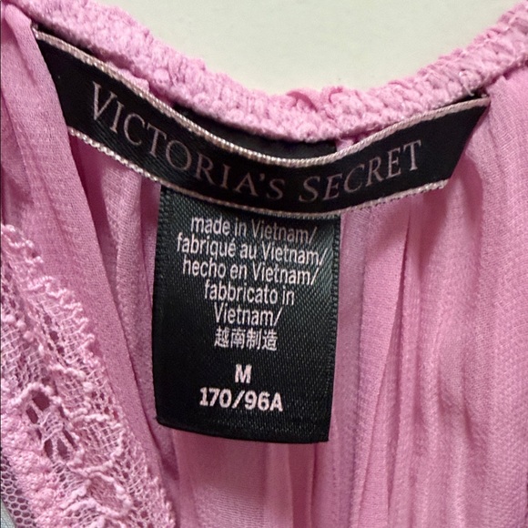 Victoria's Secret Pink Floral Lace Chemise - Picture 2 of 6